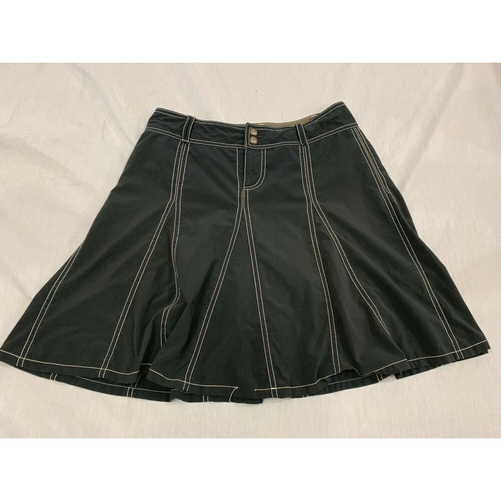 ATHLETA WOMENS SKIRT SKORT WITH BUILT SHORTS SIZE 4